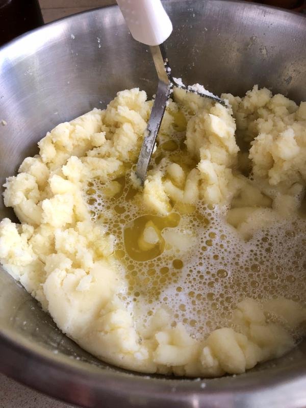 mashed potatoes