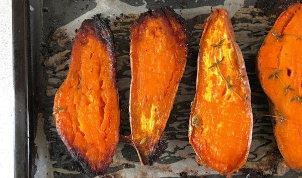 the tastiest sweet potatoes